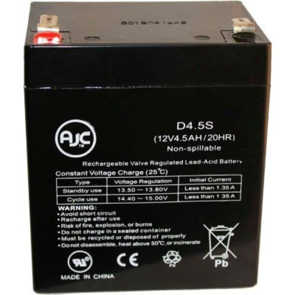 Battery Clerk AJC® Ultra UT-1240 12V 4.5Ah Lawn and Garden Battery UT-1240-Ultra-12V-4.5Ah-LGB